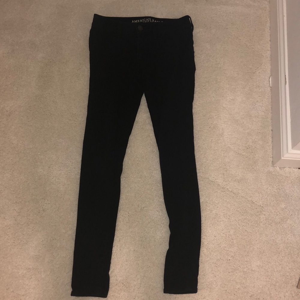 Black skinny jeans